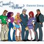 Soap Net's Crescent Hollow animated promo spots Character lineup