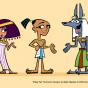 King Tut Character Designs